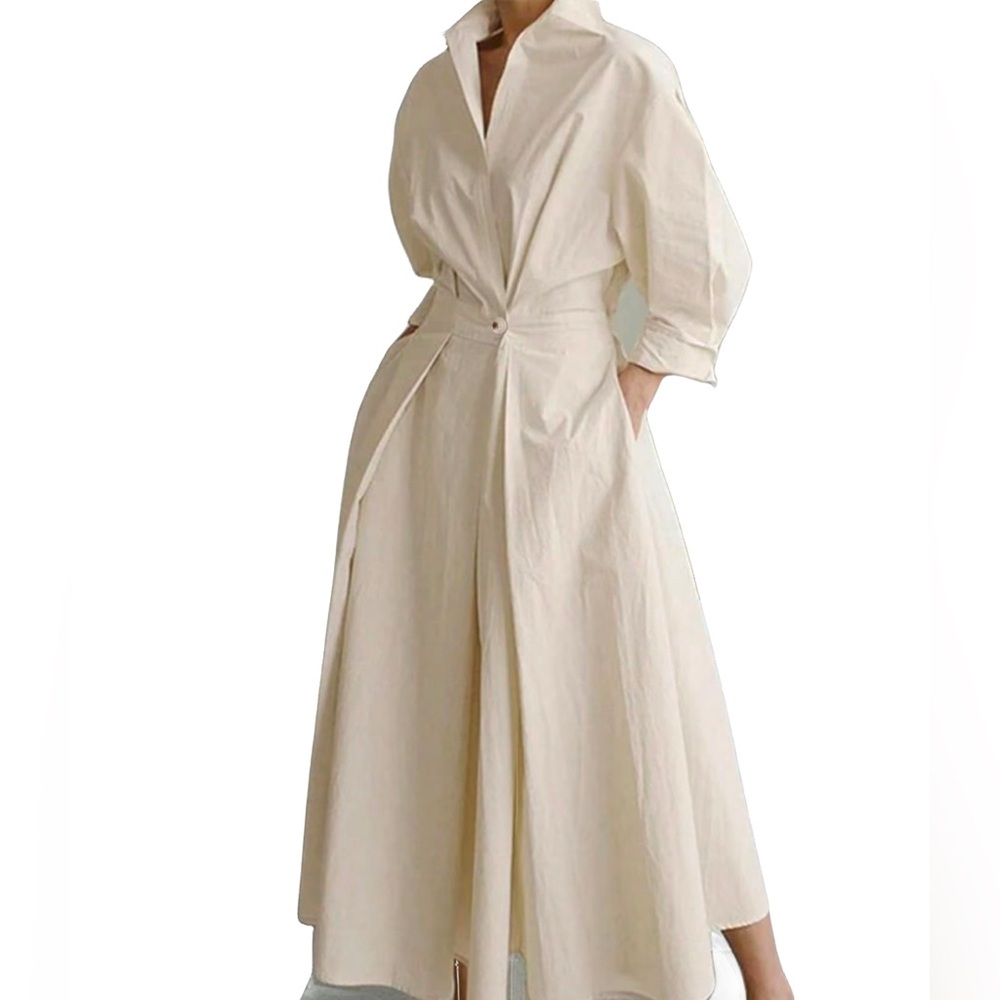 Button Front Dress